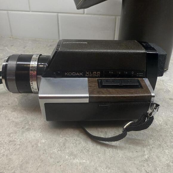 Vintage Kodak XL55 Super 8 Film Home Video Movie Camera, case. Untested - Picture 5 of 15
